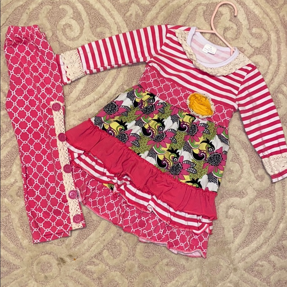 Toddler clothes - top and bottom set